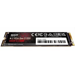 Твердотельный диск 250GB Silicon Power UD80, M.2 2280, PCI-E 3x4, [R/W - 3400/3000 MB/s]